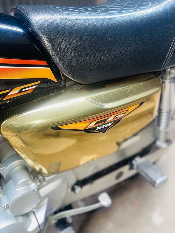 honda cg 125s gold 4