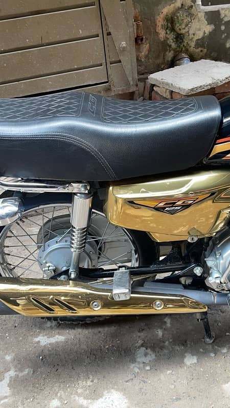 honda cg 125s gold 5