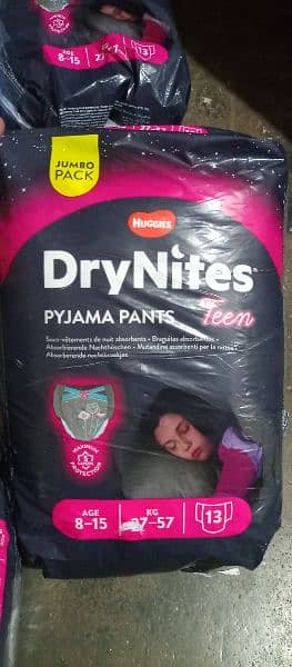 Huggies Dry Nites Pyjama Pants Age 8 to 15 2