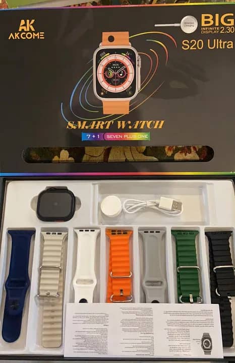 Smart watch S10 Ultra 2 and S20 / 7 in 1 / Original Best Smart Watch 5