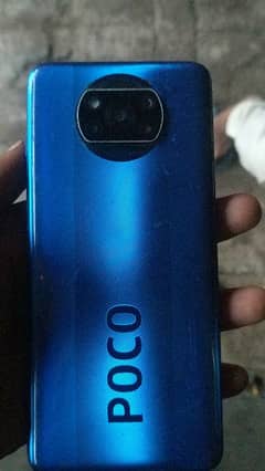 Poco x3 6 128 with box and charge official PTA aprow