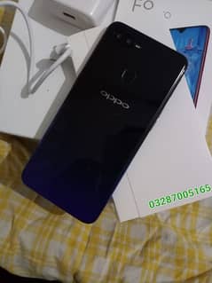 Oppo F9 Pro (128+6GB) Box with Charger| Lush Condition (100% ok Phone)