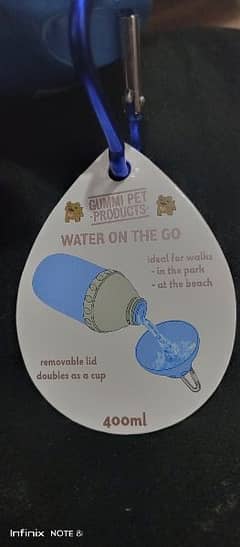 Pet water bottle