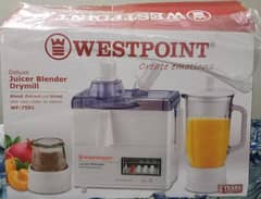 West Point 3-in-1 Juicer Blender (Message on  Whatspp for Video. . . )