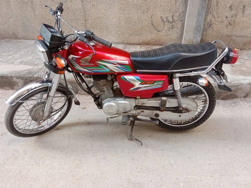 Honda CG 125 Model 2023 6