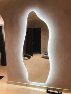 full length mirror irregular Shape