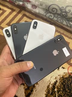 iphone X PTA approved (256)gb (64)gb available 10/9 condin water packd