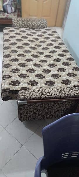 sofa cum bed good condition 1