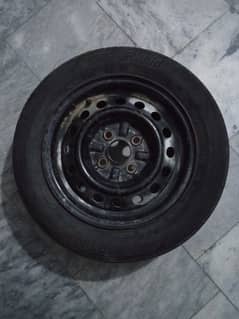 R13" Spare Tyre with Rim