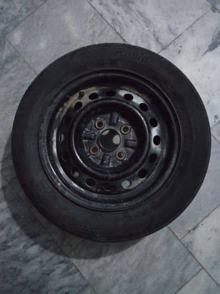 R13" Spare Tyre with Rim . . . 0