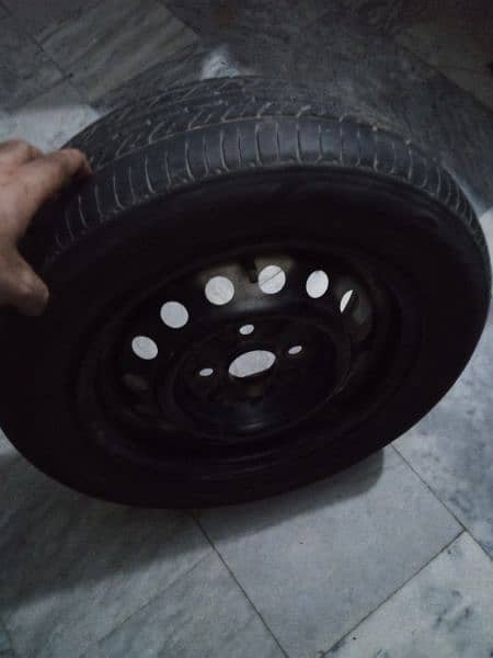 R13" Spare Tyre with Rim . . . 2