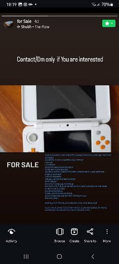 Nitendo 3ds/2dsXl. Just Like New