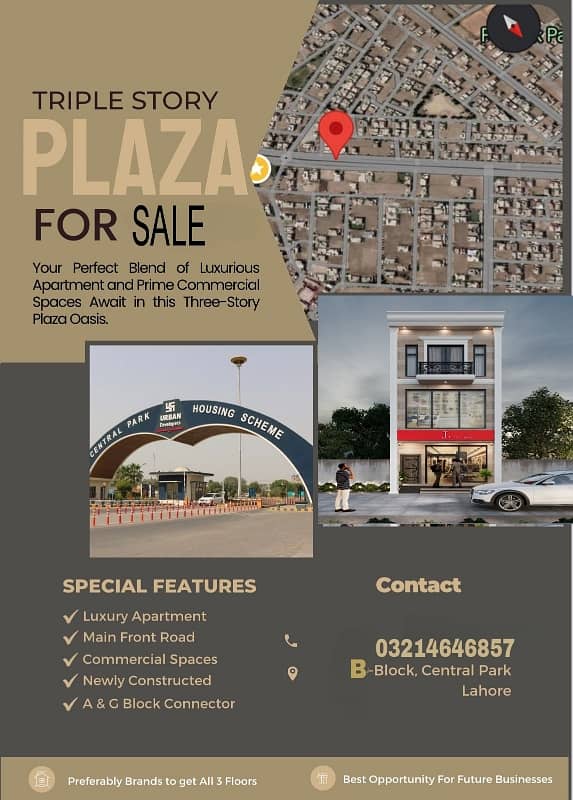 10MARAL PLOT MAIN 50FEET ROAD NEAR PARK MOSQUE MARKET SCHOOL ALL DUES CLEAR PLOT FOR SALE 6