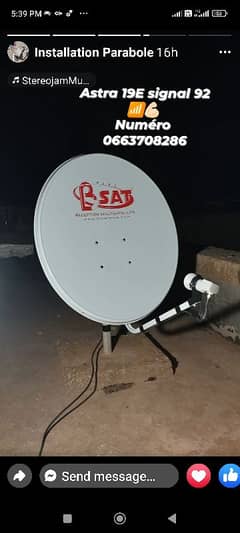 HD satellite dish 032114546O5