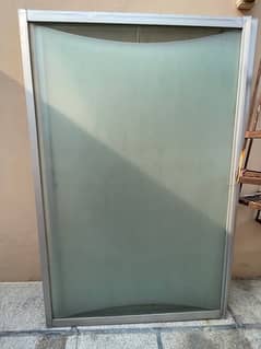 Glass Partition with Aluminium Frame