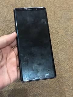 samsung note 8 plus all ok only screen crack exchange possible 0