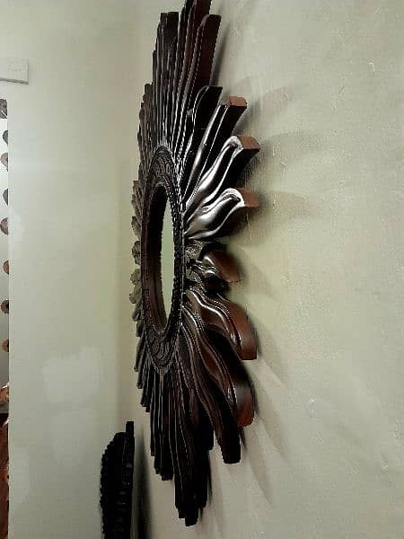 Chinoti Wooden Wall Mirror 2