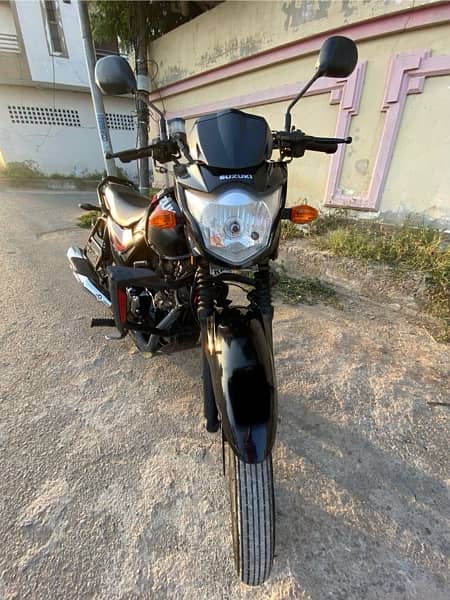 SUZUKI GR 150 with Golden Number 1