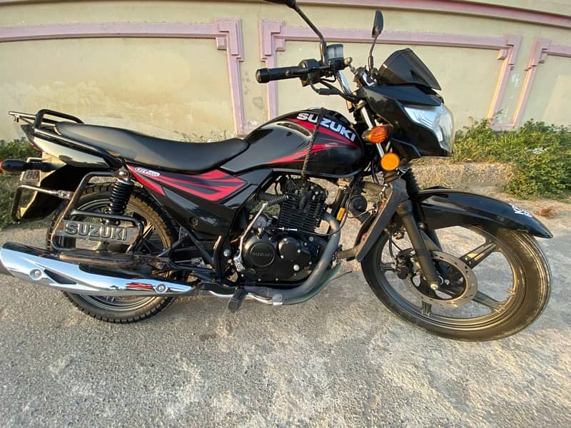 SUZUKI GR 150 with Golden Number 2