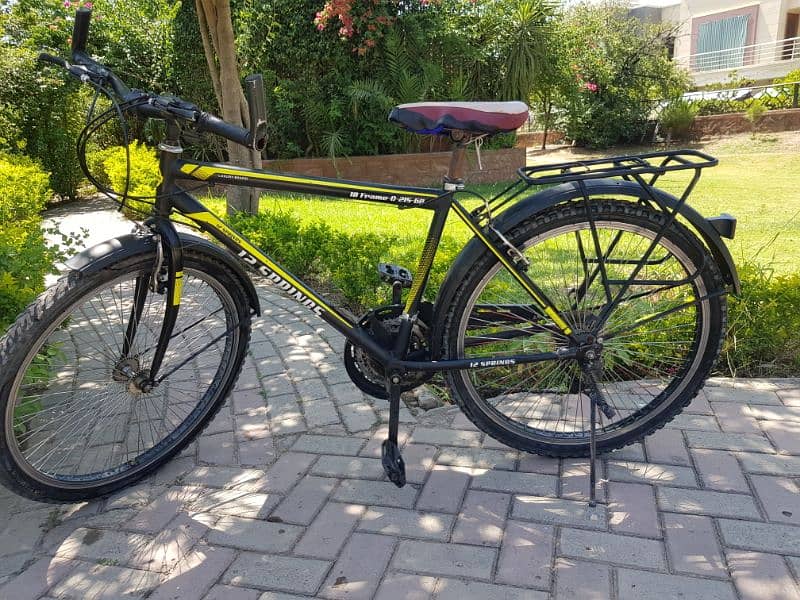 12 spring cycle for sale with 7 rear and 3 front gears. 0