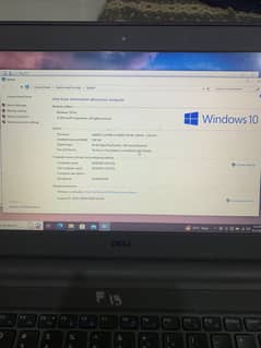 Dell laptop 8gb ram and 256gb SSD