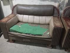 old use sofa for sale 2 and 1 seat