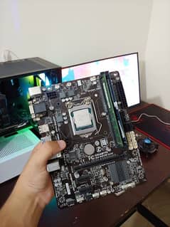 i7 4770 (xeon 1240v3) + B85 mobo + 16 gb ram