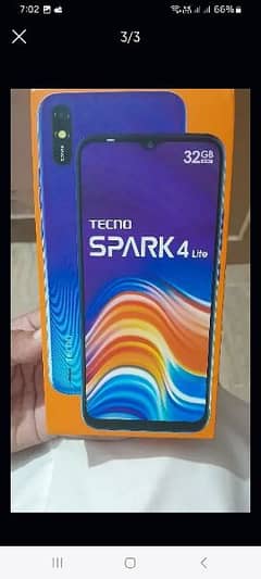 Tecno spark 4 lite 32 gb