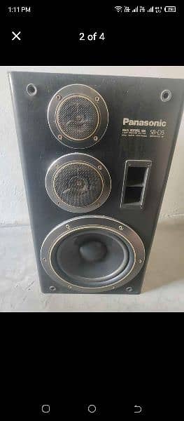 Panasonic speaker SB D5 for sale 1