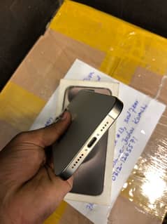 IPHONE 15PRO MAXX PTA APPROVED 256/GB