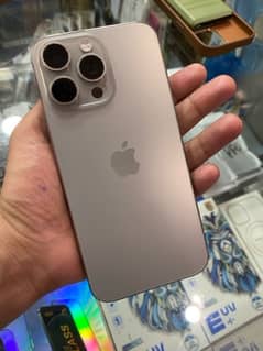 iphone 15pro max 246gb jv natural titanium