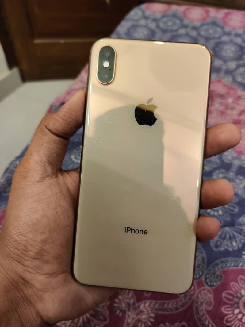 Iphone Xs Max Gold 256GB Dual Pta Approved 2