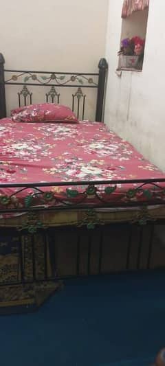 used bed . . . . .