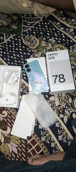 oppo A78  6 month used  condition 10/10. 0