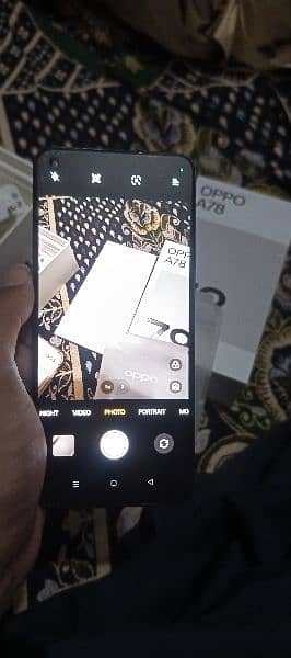 oppo A78  6 month used  condition 10/10. 4