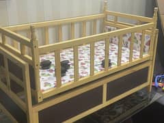 KIDS JHOOLA / BED ALMOST IN NEW CONDITION FOR SALE URGENT