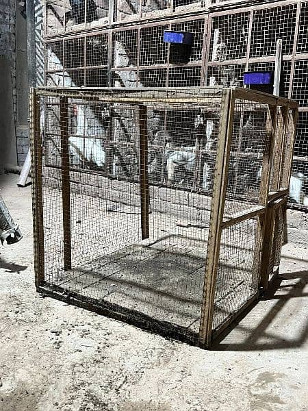 2 wooden hen cages for sale 2