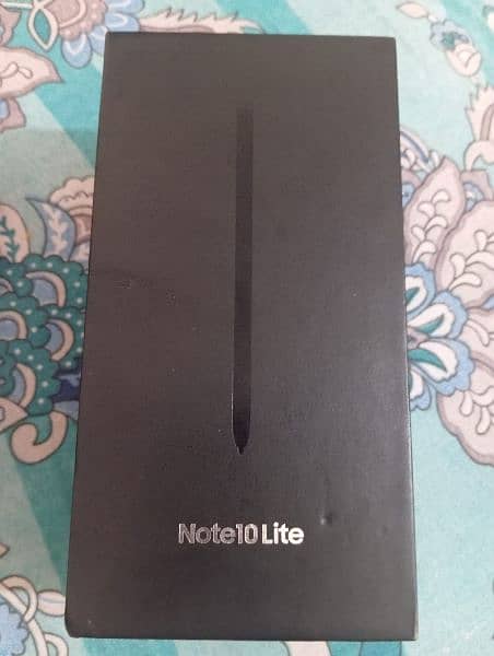 Samsung NOTE 10 LITE PTA Approved complete Box 7