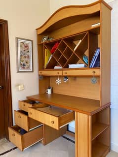 STUDY TABLE + REMOVABLE SHELF