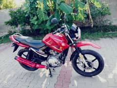 YAMAHA YBR G red original bike 50 plus avarge par liter in gujrat