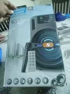 1. wireless speaker model ktx-1285 Bluetooth and Mike speaker