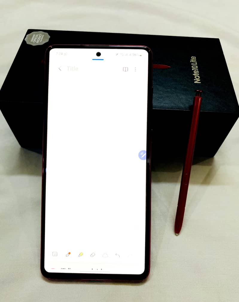 Samsung Note 10 Lite 5