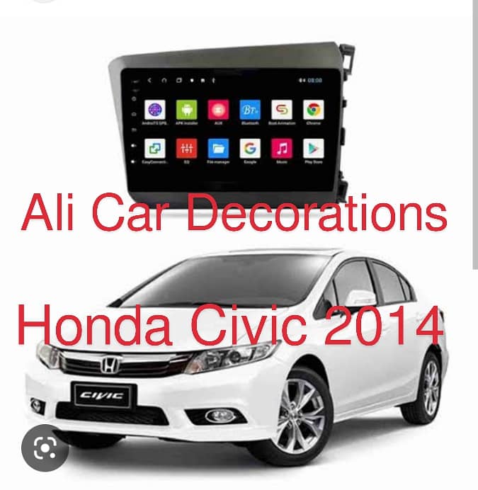 HONDA City 2009 to 2020 Android Panel 2