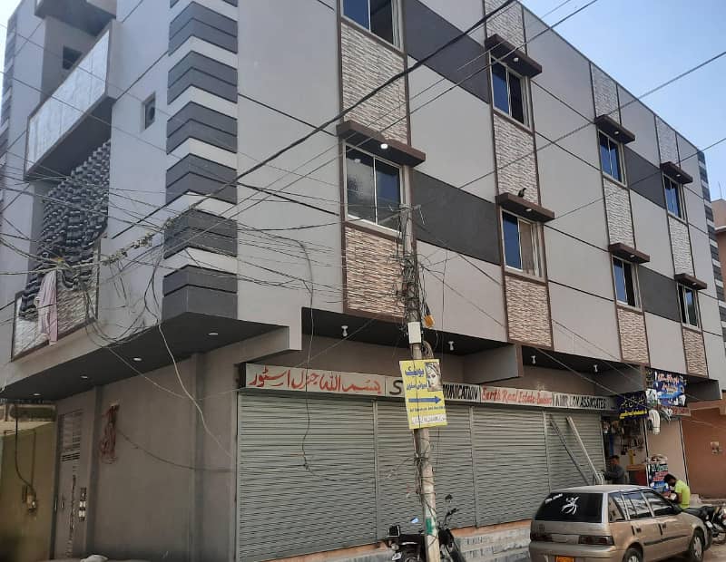 COMMERCIAL SHOP FOR RENT IN NEW BUILDING F. B AREA BLOCK 18 KARACHI 1