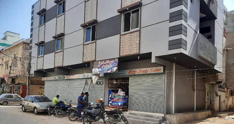 COMMERCIAL SHOP FOR RENT IN NEW BUILDING F. B AREA BLOCK 18 KARACHI 7