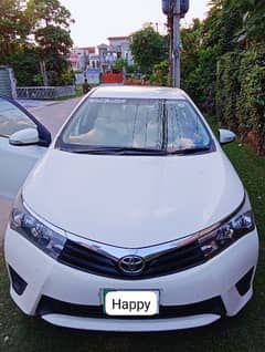 Toyota Corolla XLI 2015/16 Contact  03214531139 03024240860