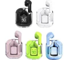 Transparent Air 31 Digital case airbuds/black, Green,Pink, Blue, White