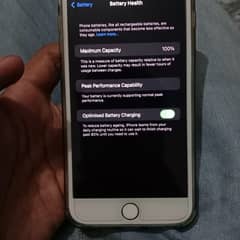 iPhone 7 plus pta aprove battery change golden colour baki original ha