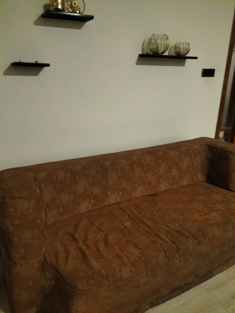 Sofa cum bed. Slightly used. 2