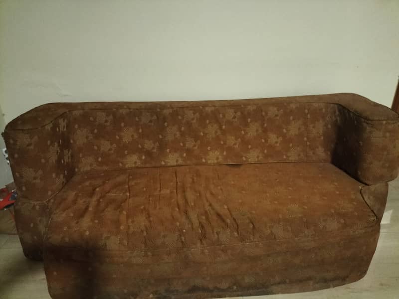 Sofa cum bed. Slightly used. 3